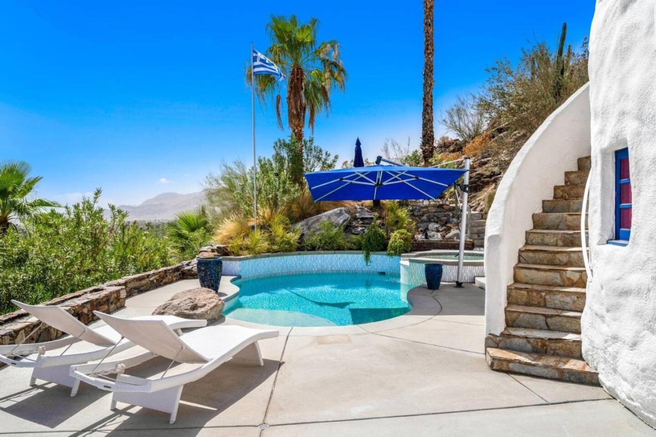 Santorini House Panoramic Palm Springs Views Villa Eksteriør bilde