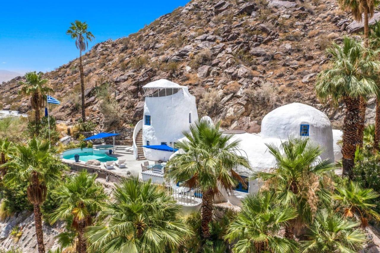 Santorini House Panoramic Palm Springs Views Villa Eksteriør bilde