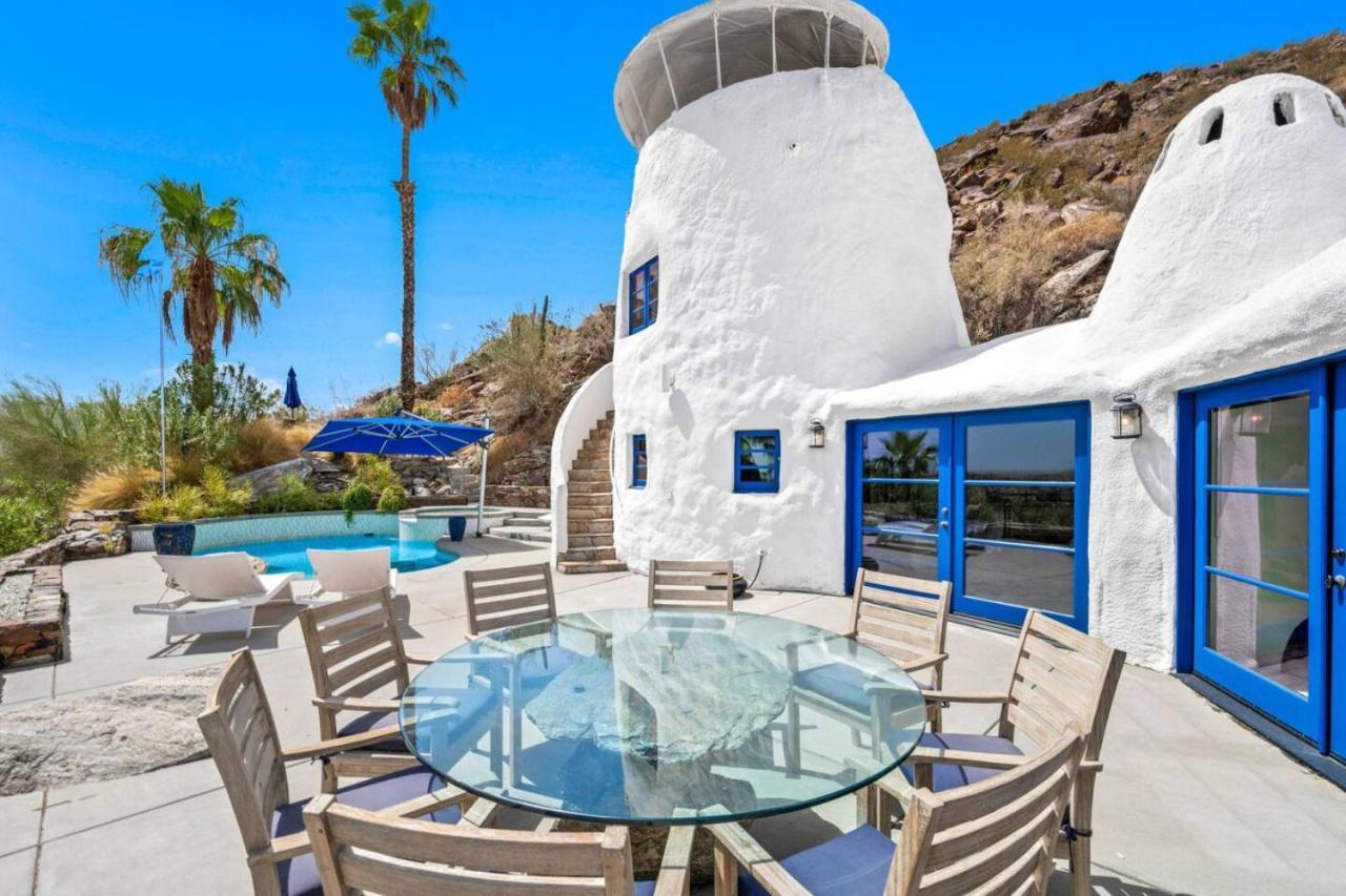 Santorini House Panoramic Palm Springs Views Villa Eksteriør bilde